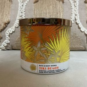 Tiki Beach Bath and Body Works 3 Wick Candle